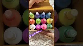 Unboxing Rangoli colours from Amazon #festival shopping #Rangolicolours#trendingshorts#ytshorts