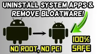How to delete system apps on Android