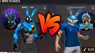 WHITE 444 VS RAISTAR 1V1 INDIAN ONE TAP KING VS MENO TAP TAP KING THE MOST DANGEROUS ROOM