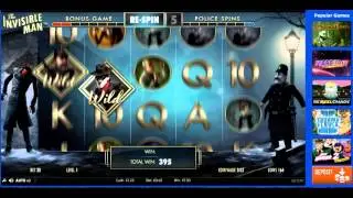 Invisible Man Slot Free Spins Round | Nice Win | Real Money Play