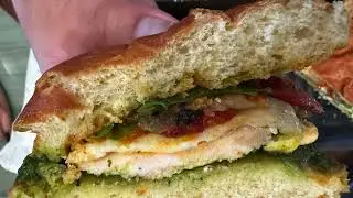 Review of the Spicy Grilled Chicken Sandwich from the Meteor Astropub at Epic Universe