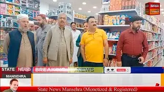 TMO basharat vesit on D.watsin chemist super store Mansehra as guest & opinion