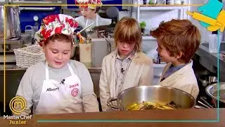 ¿Le gustará a los hijos de SAMANTHA que ALBERT SE QUIERA CASAR CON ELLA? | MasterChef Junior 7