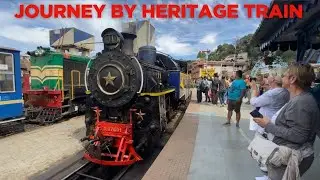 Journey By Heritge Train, #nilgirimountainrailway ,#toytrain, #Ooty, #steamengine