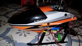 RC Helicopter V950: 8 NAV Light Kit INSTALL!