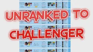 UNRANKED TO CHALLENGER WITH RUMBLE MID LANE