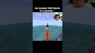 Minecraft 1000 Blocks Moment