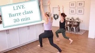 First EVER live Barre Class!