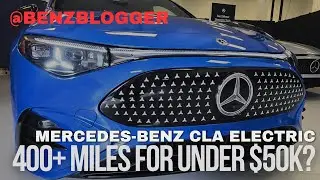 The Electric CLA250 and CLA350 - Range, Options and First Drive!