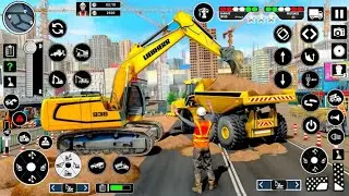 JCB Road Construction Simulator 3D | Real Road Banane Ka Process
