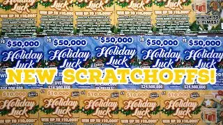 NEW!! $20 worth of Holiday Luck Scratch Off Tickets