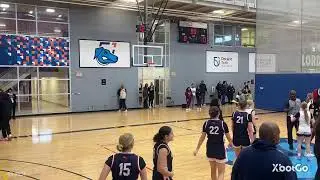 Chris Smalling Tournament: Edge National Girls (White) Vs. Father Redmond (Blue)