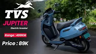 TVS JUPITER Ev Scooter 2024 &bull; Range 400KM | Best Electric scooter | Price and Launch Date