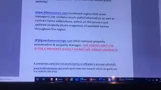 Successfully Selling HUD Homes Agents Training