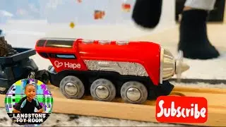 Train Time with The Hape Propeller Train and Brio