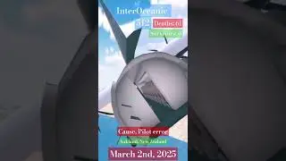 InterOceanic : 512 Crash With CVR #planecrash #bumpylanding #planebreaker