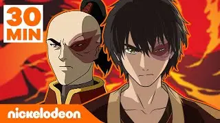 Awatar | 30 MIN ewolucji magii ognia Zuko | Nickelodeon Polska