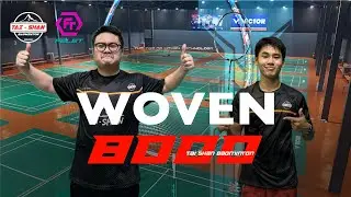 Review of the Felet WOVEN 8000 badminton racket - a top-tier racket | Tai Shan Badminton