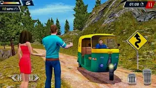 Offroad Tuk Tuk Driving Gameplay-2020,  Offroad Tuk Tuk driving simulator
