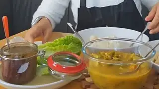 Thai life Austria แม่บ้านออสเตรีย ปลาเค็ม แกงส้ม กินข้าวเที่ยงกันค่ะ