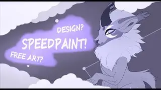 My first speedpaint, speed paint with energetic music Work process (Gekapu)