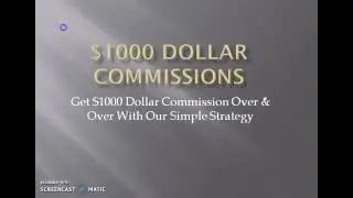 Exitus Elite Simple Strategy To Get $1000 Dollar Commissions Over And Over