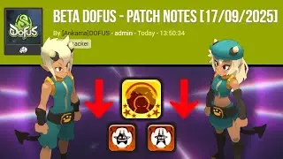 ENFIN UN NERF OSAMODAS ! Analyse Patch notes B&ecirc;ta Dofus 3.3