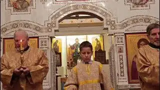 15/28.12.2025 Неделя 29-я по Пятидесятнице. Литургия. Иже Херувимы 
