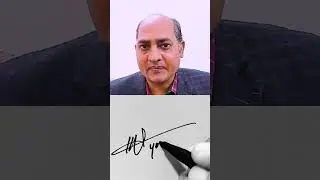 First Letter In Signature,  Signature Analysis, signature Tips #Graphology #Numerology #shorts ,