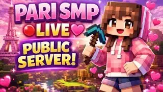 Minecraft Pari SMP 🔴 LIVE | Grind, Build & Chill