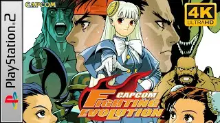 Capcom Fighting Evolution (PlayStation 2) Longplay 4K 60FPS