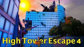Fortnite High Tower Escape 4 Tutorial! Code: 9211-4312-6208