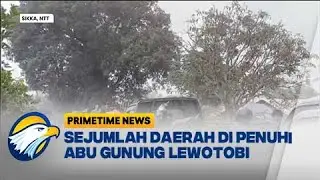 Gunung Lewotobi Meletus, Sejumlah Desa Hujan Debu - [Primetime News]