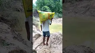 Village Life Struggle in Monsoon #shorts #short #youtubeshorts