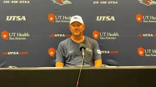 UTSA Head Coach Jeff Traylor Postgame Interview 42-24 Loss To Texas A&M 8.30.25