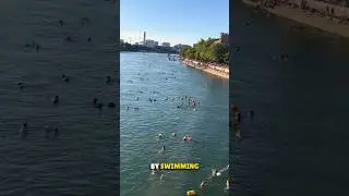 People Go to Work by Swimming in the River in this City 🤯