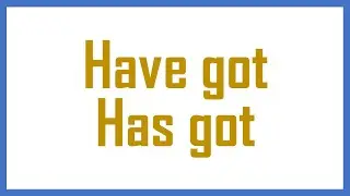 English Have got Has got Quiz