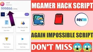 (MAHA LOOT) ||  AGAIN AND AGAIN IMPOSSIBLE APP SCRIPT  || MGAMER FULLY H@CK SCRIPT ||