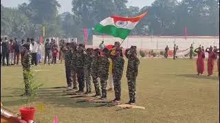 Ups pipariya lakhimpur kheri k bacho dwara police lines parade ground me shandar prastuti