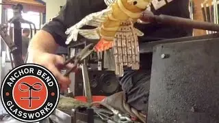 Hand Blown Glass Custom Fish in Production