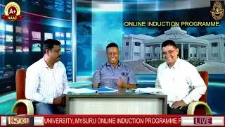 Dept of  Ancient History and Archeology   ONLINE INDUCTION PROGRAMME