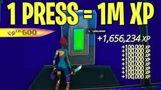 NEW *INSANE* AFK XP GLITCH in Fortnite Chapter 4 Season 1 (1,000,000 XP PER MINUTE)