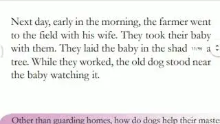 Std 3 English Unit - 1 Billu The Dog