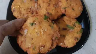 How to make Crispy Sweet corn vadai/evening Snack /tea time snack