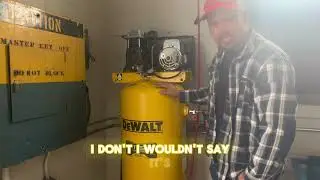 DEWALT 60 Gallon Air Compressor Review 5HP BEAST That Powers Everything in the Shop!