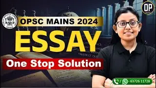 Dominate Essay Paper in OPSC OCS | OPSC OAS Mains 2024 | Odisha preps