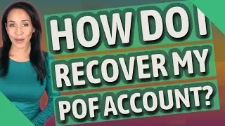 How do I recover my POF account?