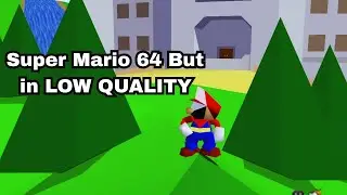 Super Mario 64 - But in LOW QUALITY (Chinese Knockoff Mario 64