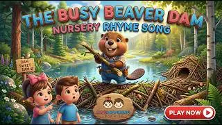 The Busy Beaver&rsquo;s Dam Song | Animal Nursery Rhyme for Kids