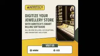 Smart Jewellery Billing Software by Adritech | All-in-One Billing & Inventory Solution
